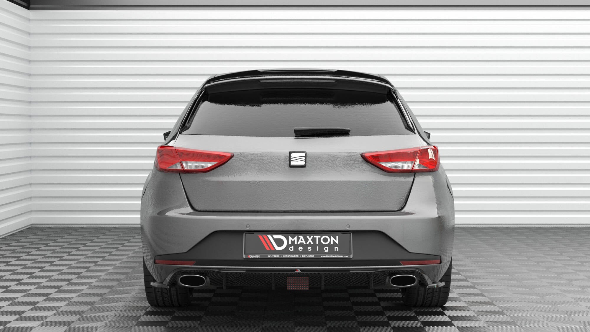 Maxton Design - Spoiler V2 für Seat Leon Cupra Sportstourer Mk3 Facelift - Aerowerk.