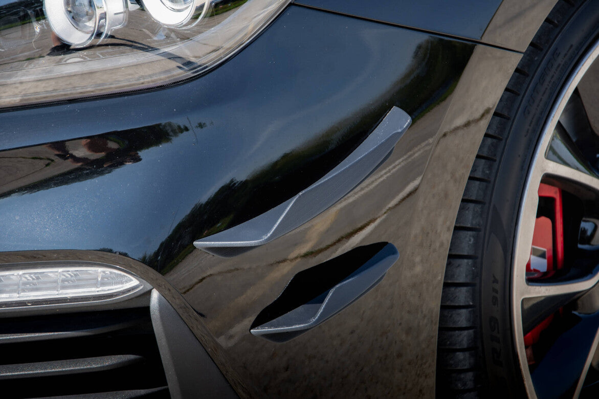 Stoßstangen Flaps Wings vorne Canards für Hyundai I30 N Mk3