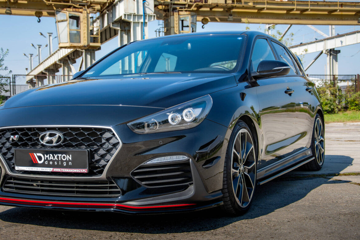 Stoßstangen Flaps Wings vorne Canards für Hyundai I30 N Mk3