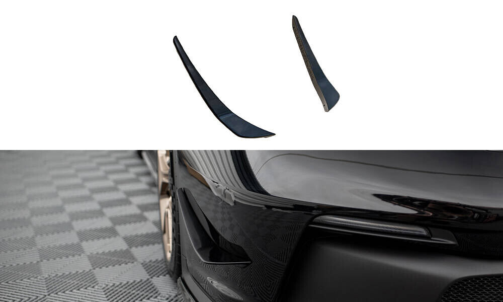 Stoßstangen Flaps Wings vorne Canards für Porsche 911 992 GT3 - Aerowerk.