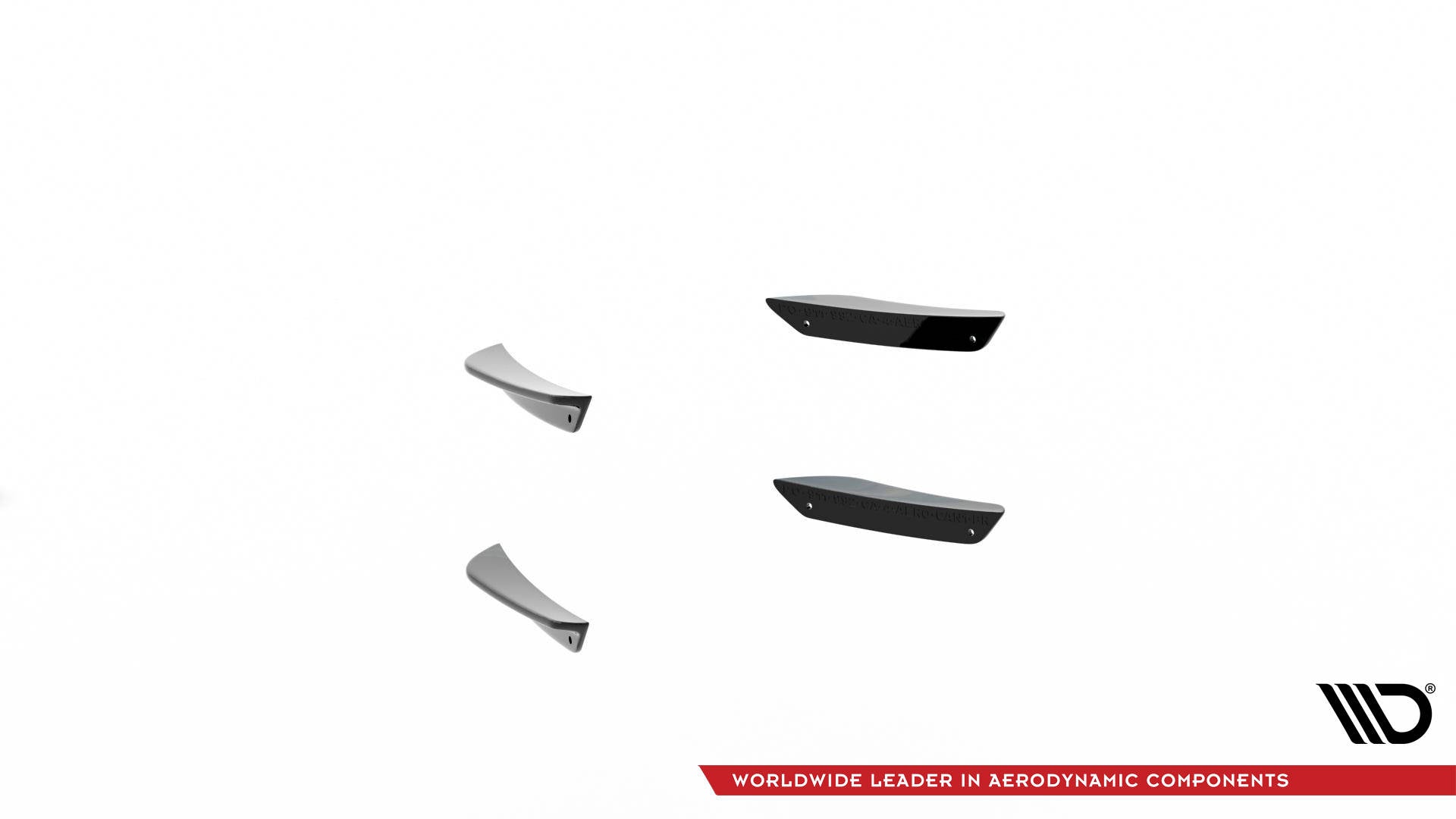Maxton Design - Stoßstangen Flaps Wings vorne Canards für Porsche 911 Carrera Aero 992 - Aerowerk.