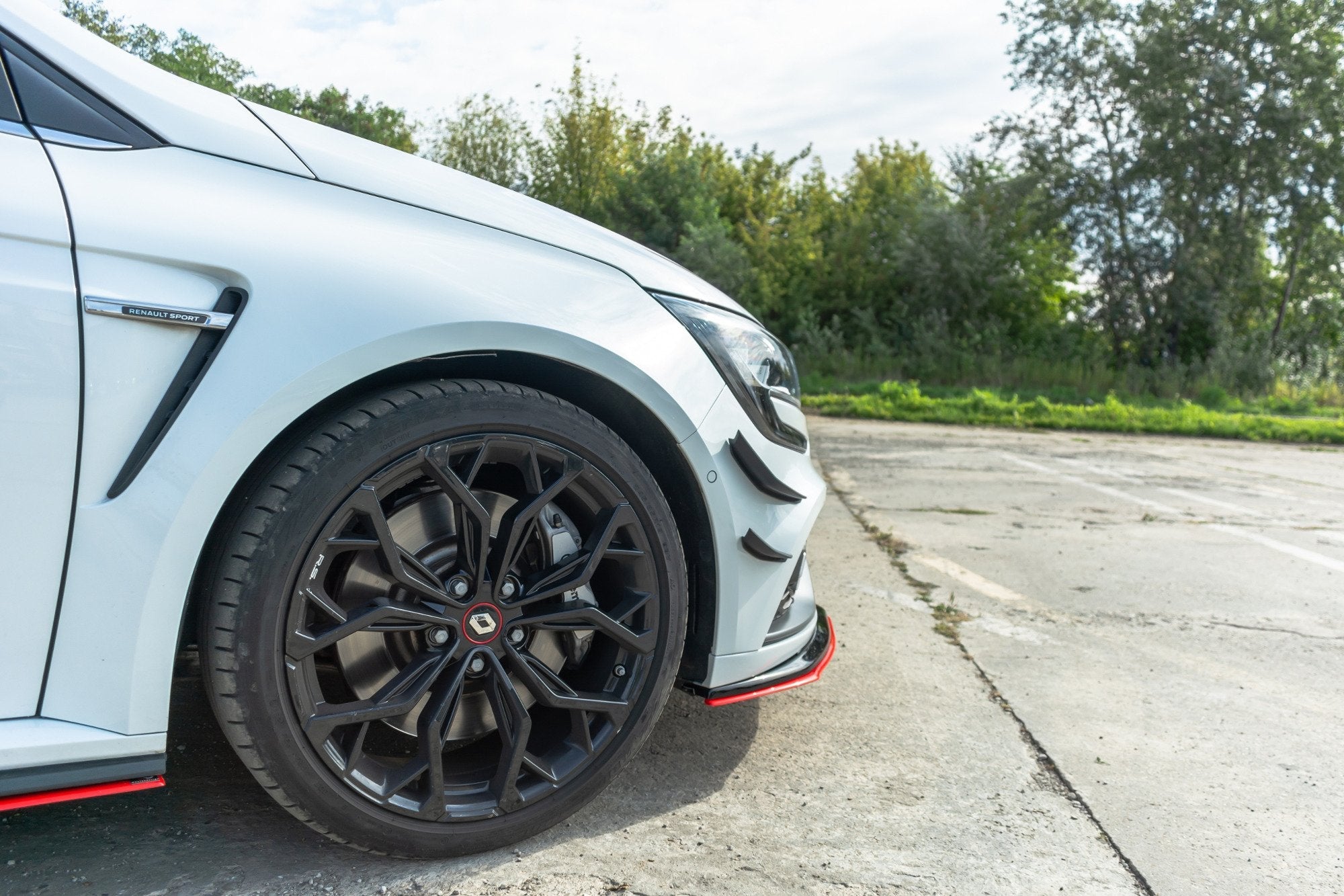 Maxton Design - Stoßstangen Flaps Wings vorne Canards für Renault Megane IV RS - Aerowerk.
