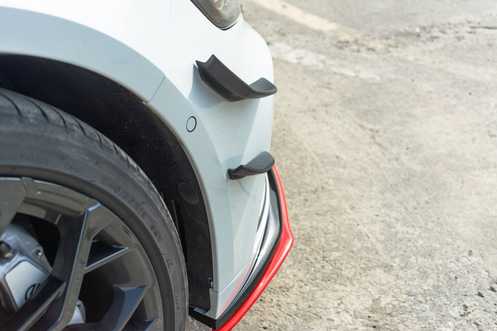 Maxton Design - Stoßstangen Flaps Wings vorne Canards für Renault Megane IV RS - Aerowerk.