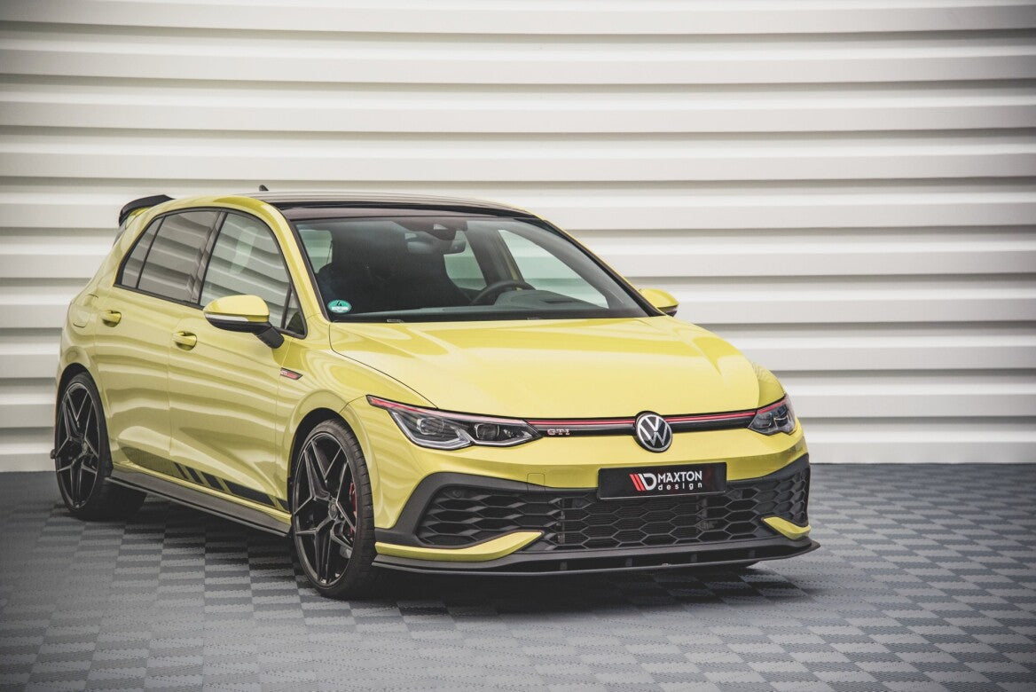 Street Pro Cup Spoilerlippe Front Ansatz für VW Golf 8 GTI Clubsport - Aerowerk.