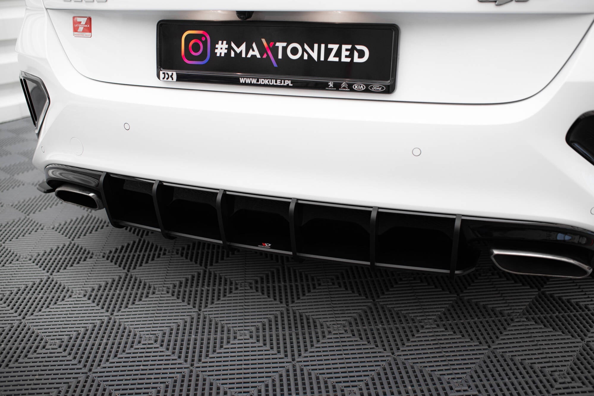 Maxton Design - Street Pro Diffusor für Kia Ceed GT Mk3 - Aerowerk.