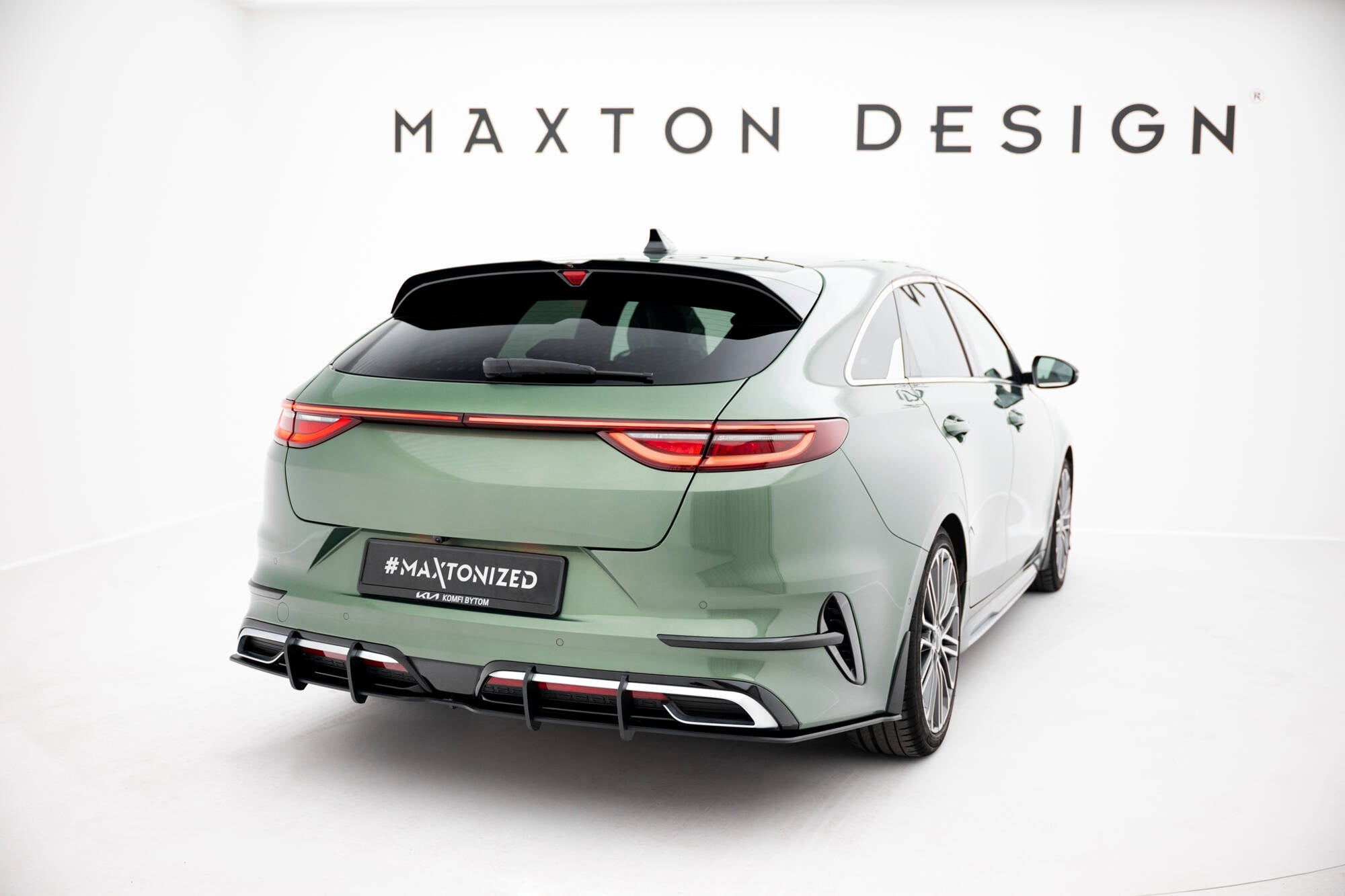 Maxton Design - Street Pro Diffusor für Kia Proceed GT - Line Mk1 Facelift - Aerowerk.