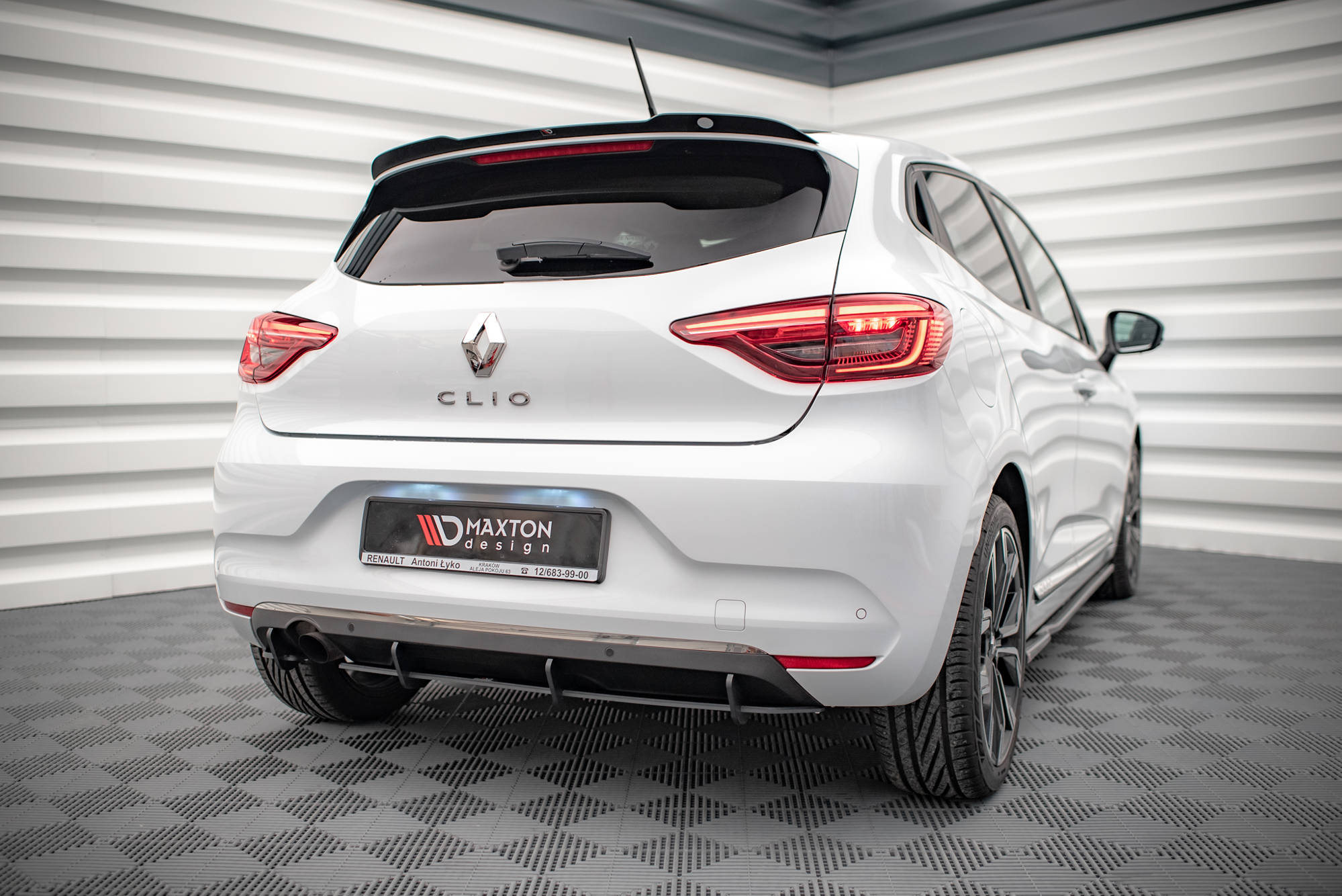 Maxton Design - Street Pro Diffusor für Renault Clio Mk5 - Aerowerk.