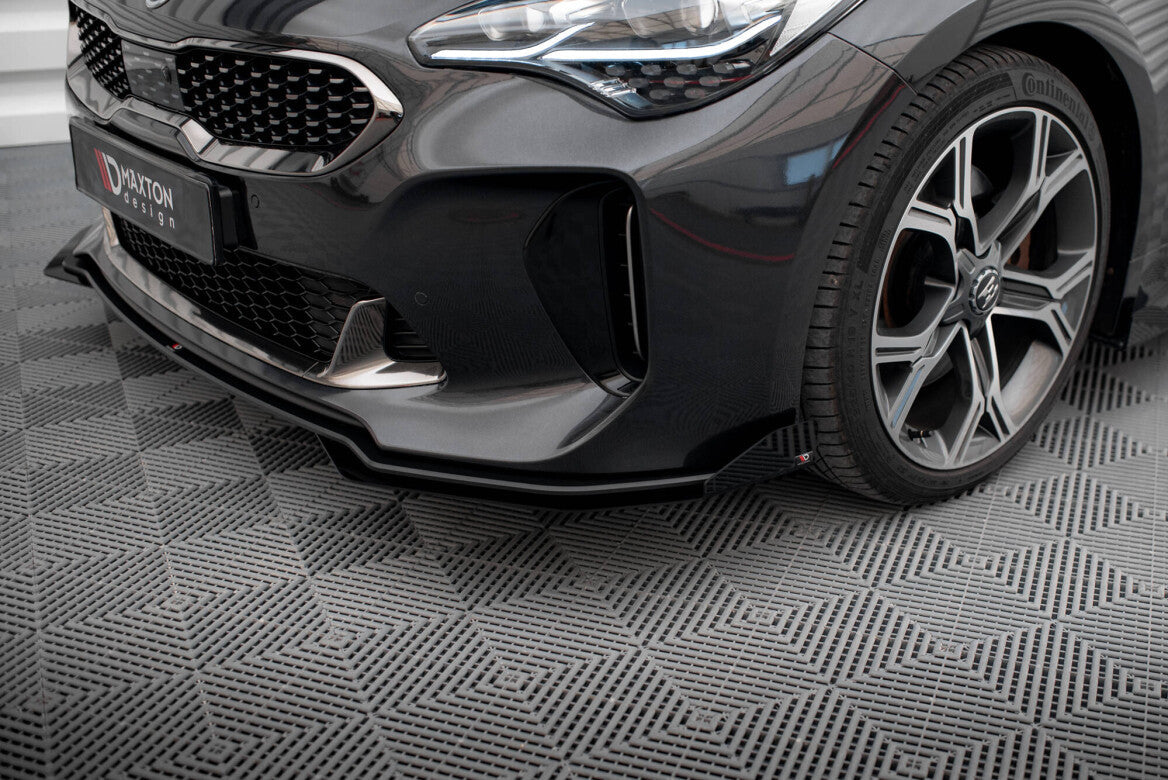 Street Pro Front Stoßstangen Flaps für Kia Stinger GT / GT-Line - Aerowerk.