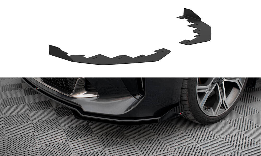 Street Pro Front Stoßstangen Flaps für Kia Stinger GT / GT-Line - Aerowerk.