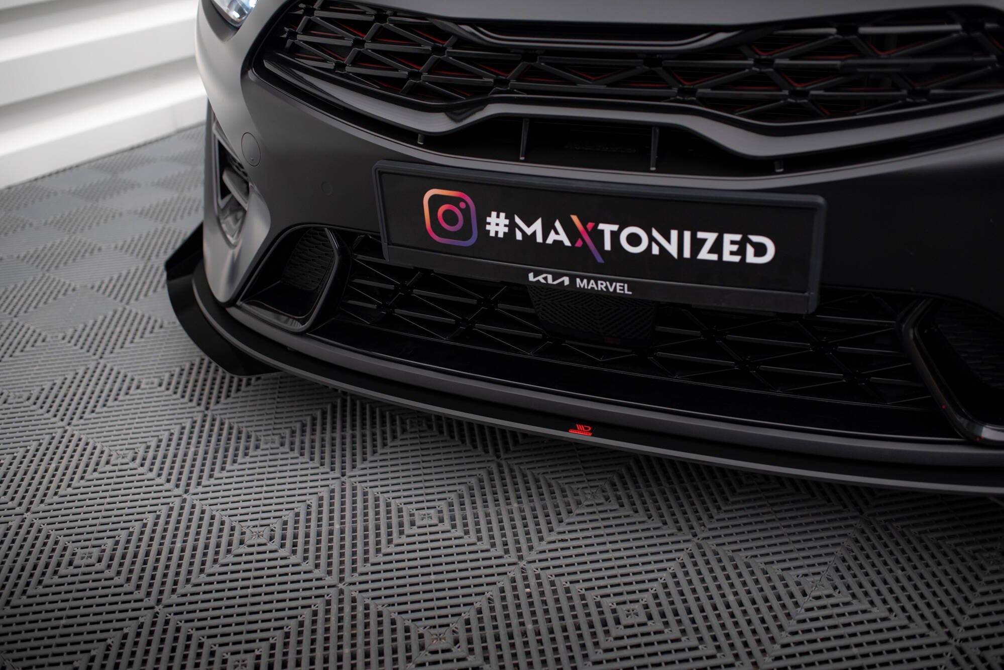 Maxton Design - Street Pro Frontlippe + Flaps für Kia Proceed GT Mk3 Facelift / Ceed GT / GT - Line Mk1 Facelift - Aerowerk.