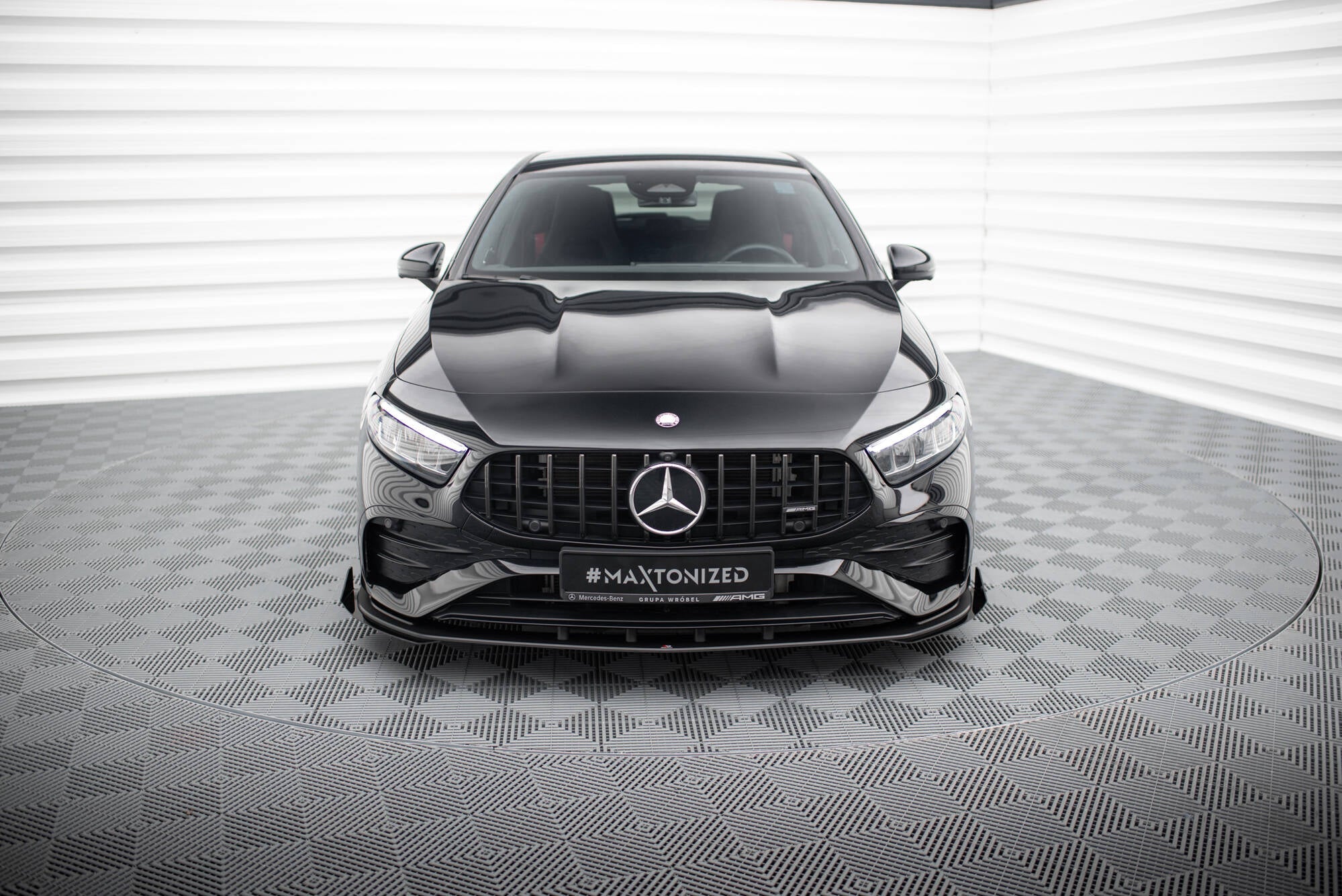 Maxton Design - Street Pro Frontlippe + Flaps für Mercedes - AMG A35 W177 Facelift - Aerowerk.