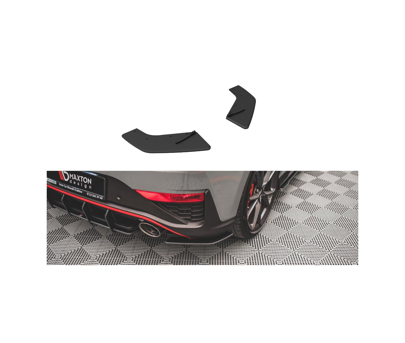 Street Pro Heck Flaps für Hyundai I30N Hatchback Facelift