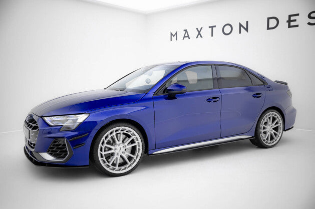 Street Pro Seitenschweller Ansatz Cup Leisten für Audi S3 / A3 S-line 8Y Facelift