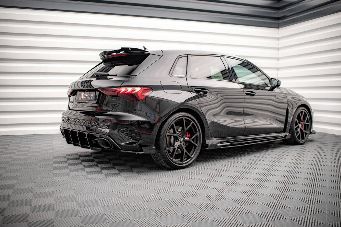 Street Pro Seitenschweller Ansatz Cup Leisten für Audi RS3 Sportback 8Y - Aerowerk.