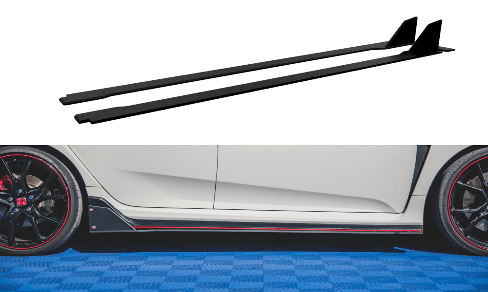 Maxton Design - Street Pro Seitenschweller Ansatz für Honda Civic Type R Mk10 - Aerowerk.