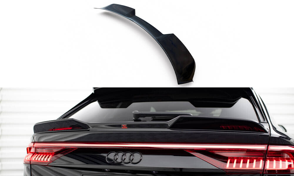 Unterer Heck Spoiler Aufsatz Abrisskante 3D für Audi Q8 / RSQ8 / SQ8 / Q8 S-Line - Aerowerk.