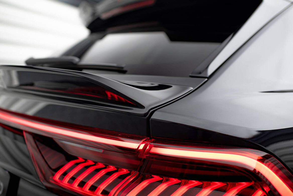 Unterer Heck Spoiler Aufsatz Abrisskante 3D für Audi Q8 / RSQ8 / SQ8 / Q8 S-Line - Aerowerk.