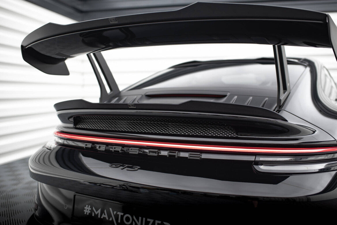 Unterer Heck Spoiler Aufsatz Abrisskante für Porsche 911 992 GT3