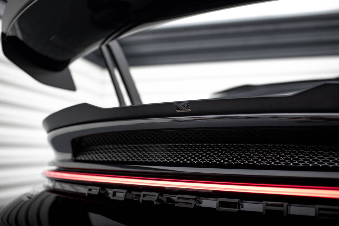 Unterer Heck Spoiler Aufsatz Abrisskante für Porsche 911 992 GT3