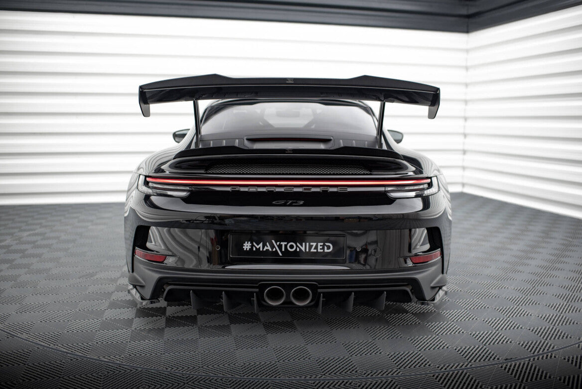 Unterer Heck Spoiler Aufsatz Abrisskante für Porsche 911 992 GT3
