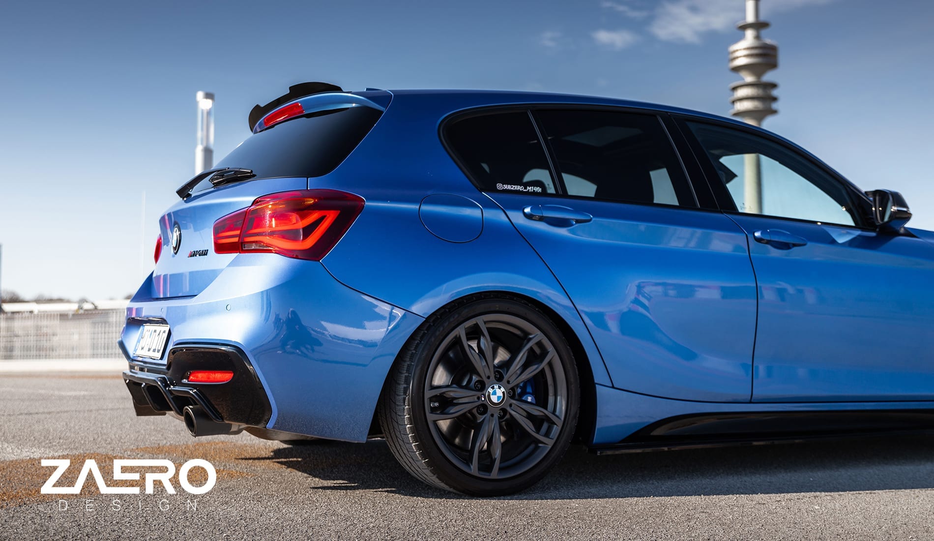 EVO-1 Heckspoiler für BMW 1er F20 | F21 - Aerowerk.