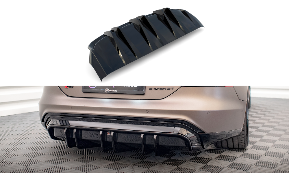 Diffusor Heck Ansatz für Audi e-Tron GT / RS GT Mk1