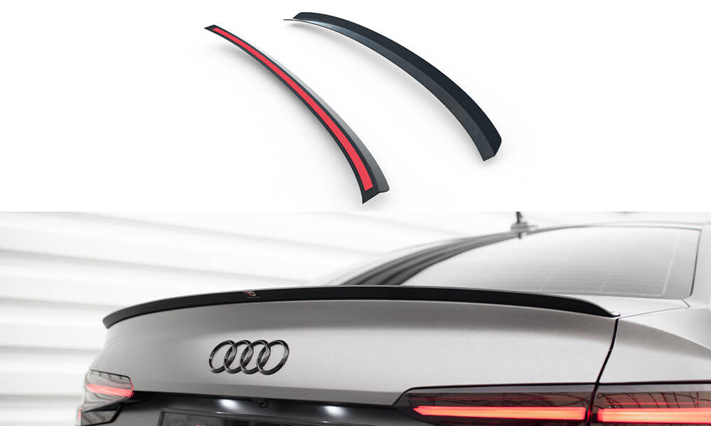 Spoiler CAP V.2 für Audi S4 / A4 Standard / S-Line / Competition Limousine B9 / B9 Facelift