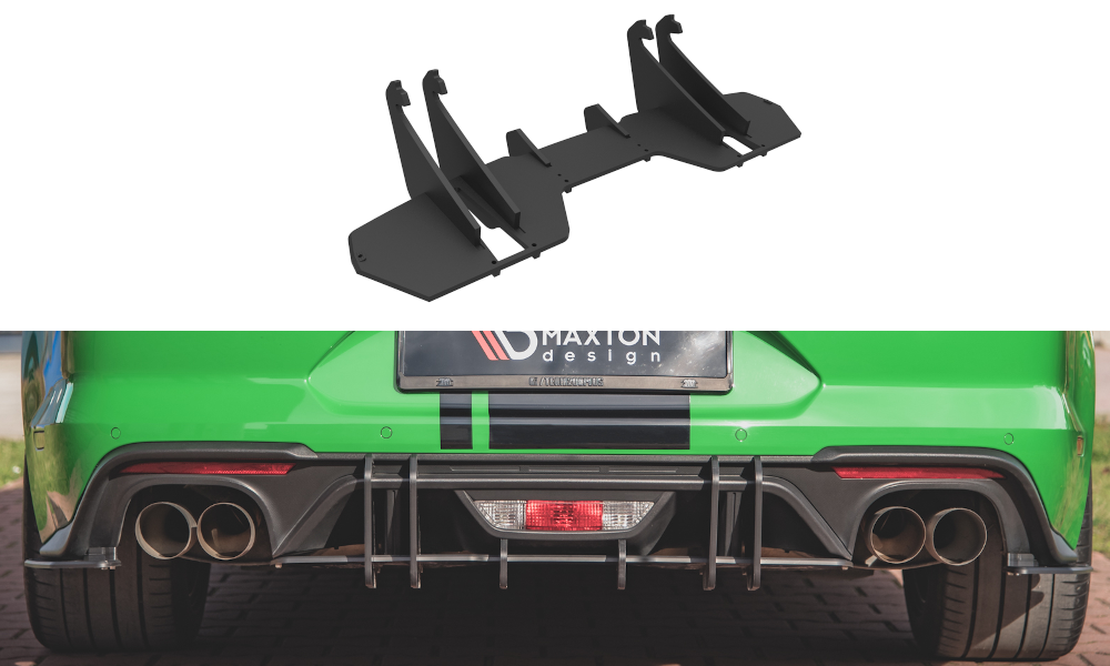 Street Pro Diffusor für Ford Mustang GT Mk6 Facelift