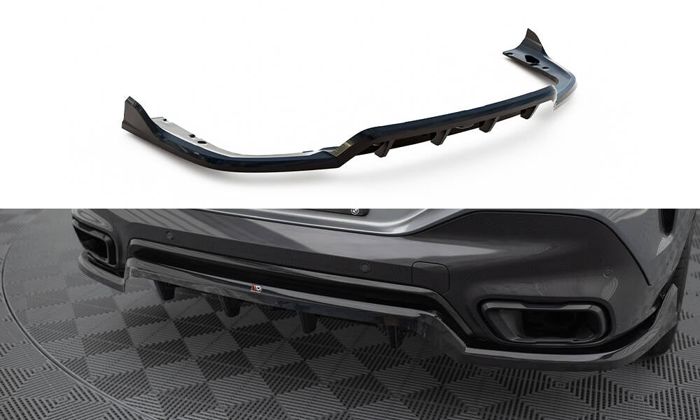 Mittlerer Cup Diffusor V2 DTM Look Heck Ansatz für BMW X6 M - Paket G06 Facelift