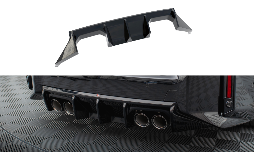 Diffusor V1 Heck Ansatz für BMW M2 G87