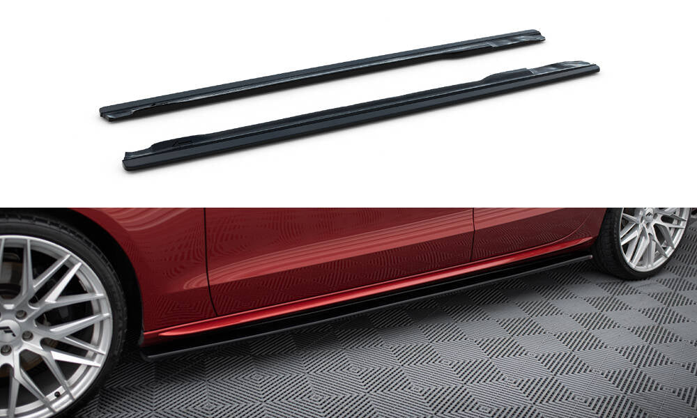 Seitenschweller Ansatz für Audi S5 / A5 / A5 S-Line 8T / 8T FL Sportback