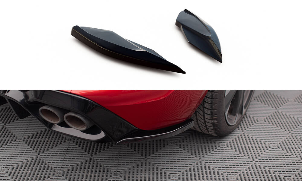 Heck Ansatz Flaps Diffusor V2 für Cupra Leon Hatchback Mk1