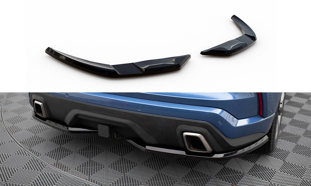 Heck Ansatz Flaps Diffusor für Ford Edge ST Mk2