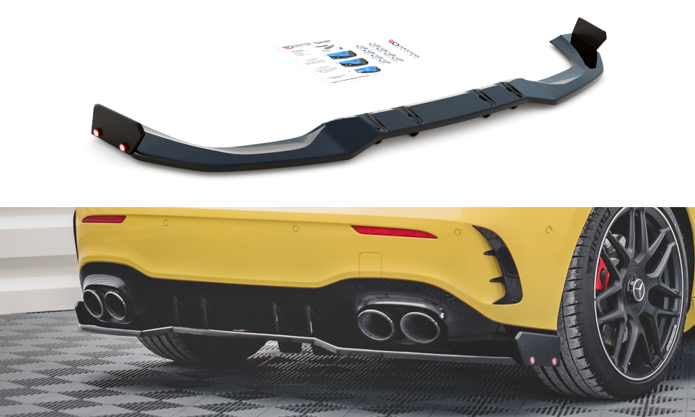 Diffusor + Flaps für Mercedes-AMG A 45 S Aero Pack W177