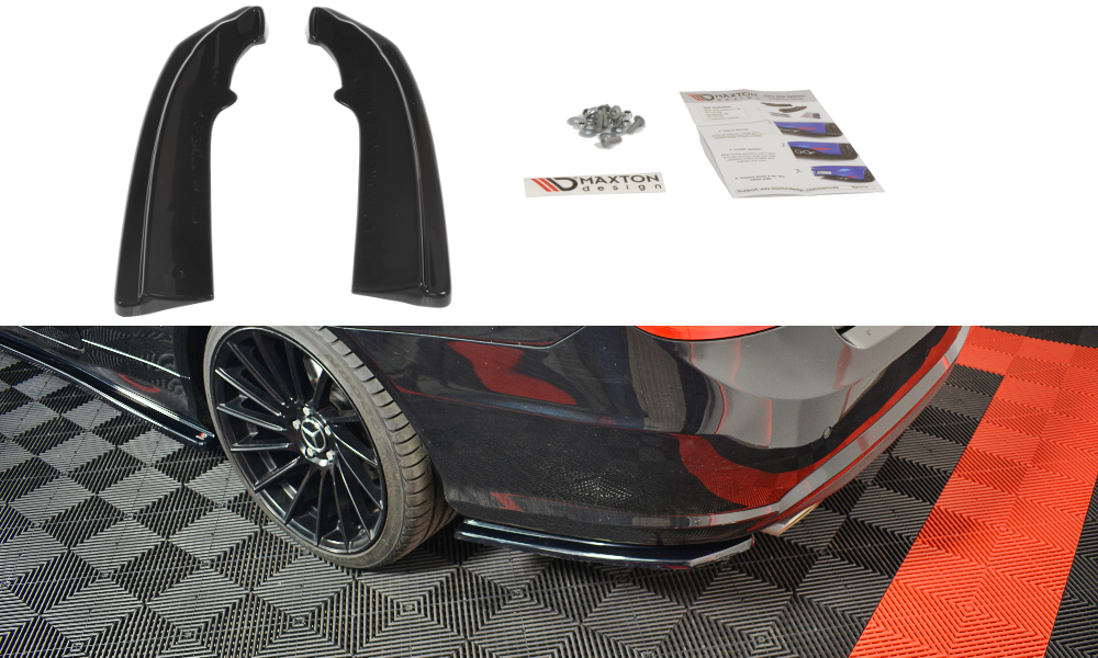Splitter / Diffusor Heck Ansatz für Mercedes-Benz E-Klasse W207 Coupe AMG-Line