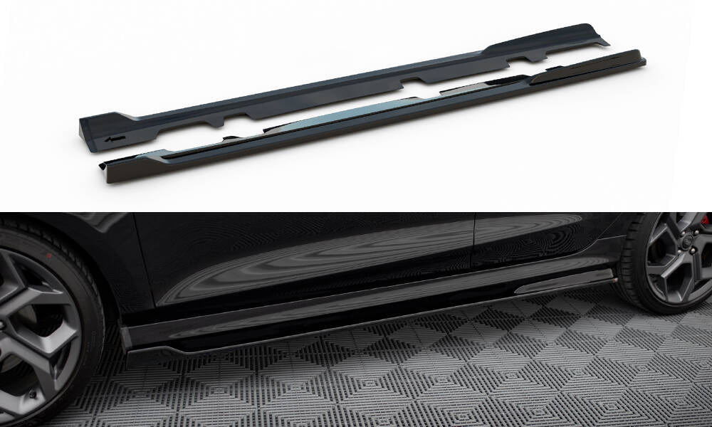 Seitenschweller V3 Ansatz für für Ford Fiesta Mk8 ST / ST-Line
