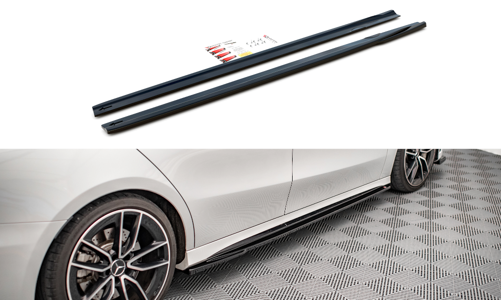 Seitenschweller V2 Ansatz für Mercedes A35 AMG / AMG-Line W177