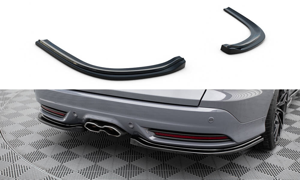 Heck Ansatz Flaps Diffusor für Ford Focus ST Kombi Mk3 / Mk3 Facelift