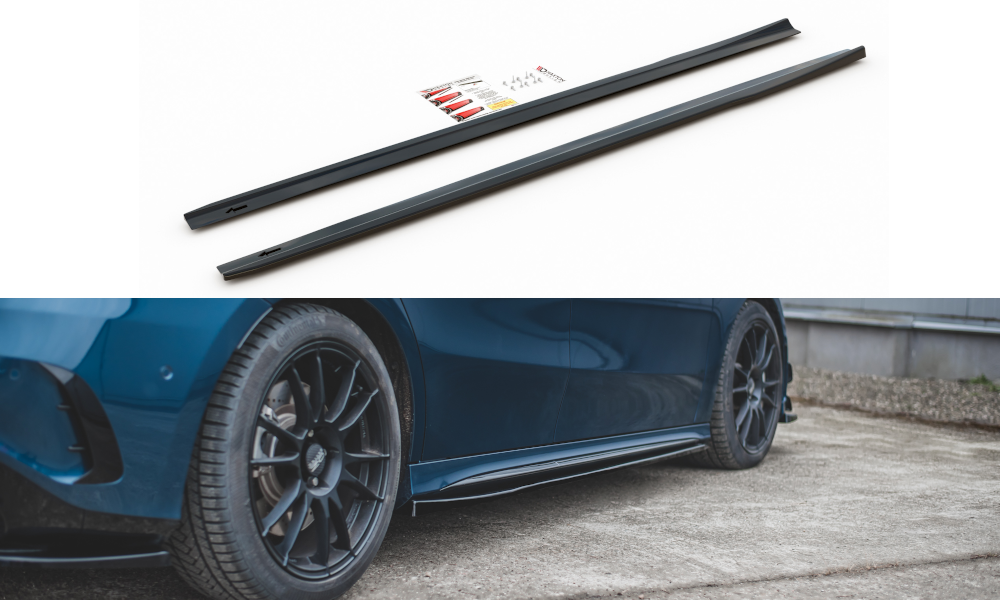 Seitenschweller V1 Ansatz für für Mercedes A35 AMG / AMG-Line W177