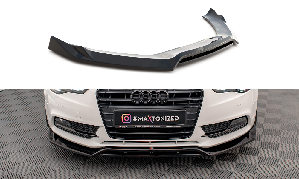 Frontlippe V2 für Audi A5 Coupe / Sportback 8T Facelift