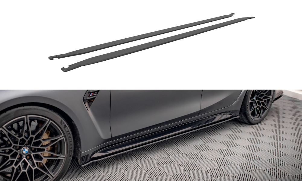 Street Pro Seitenschweller Ansatz für BMW M3 G80