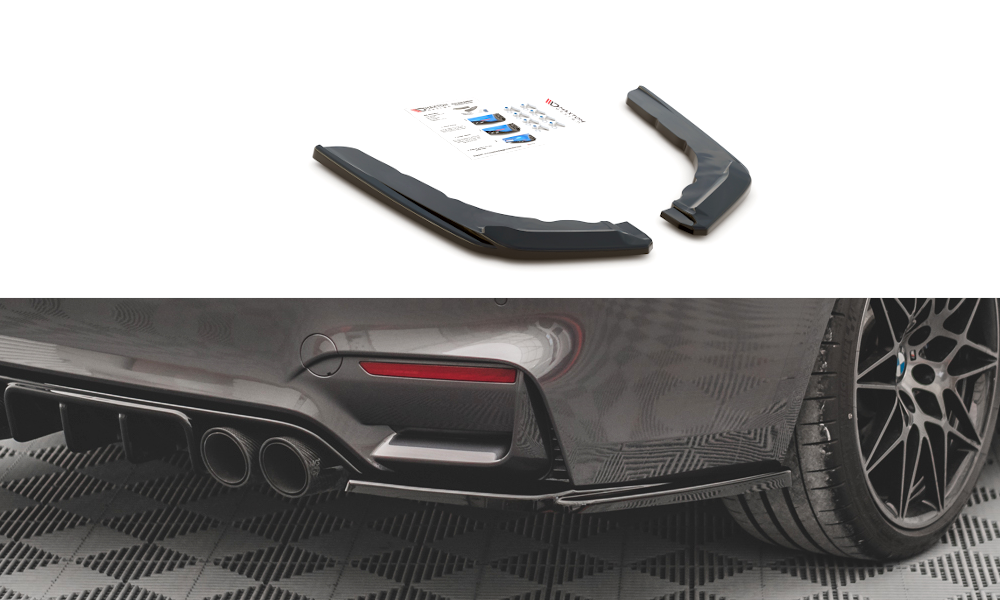 Flaps Heckansatz V3 Diffusor für BMW M4 F82