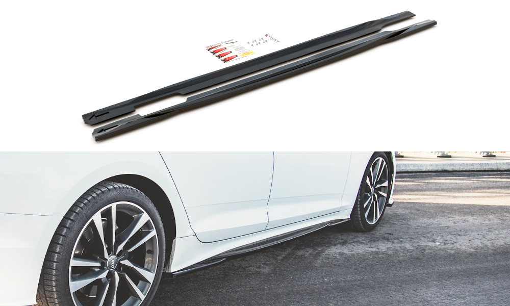 Seitenschweller Ansatz für Audi S5 / A5 S-Line Sportback F5 Facelift