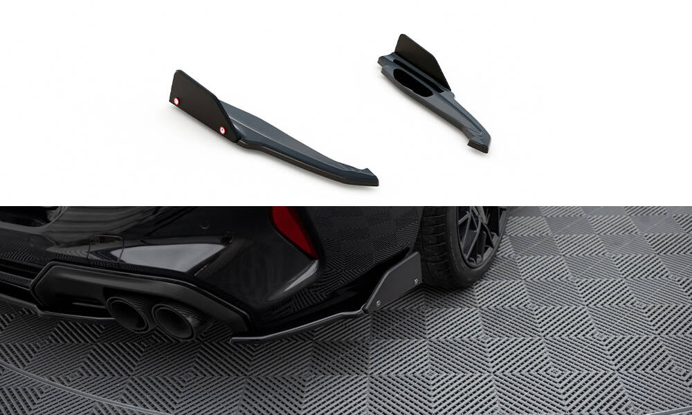 Flaps Heckansatz V1 Diffusor + Flaps für BMW M8 Gran Coupe F93