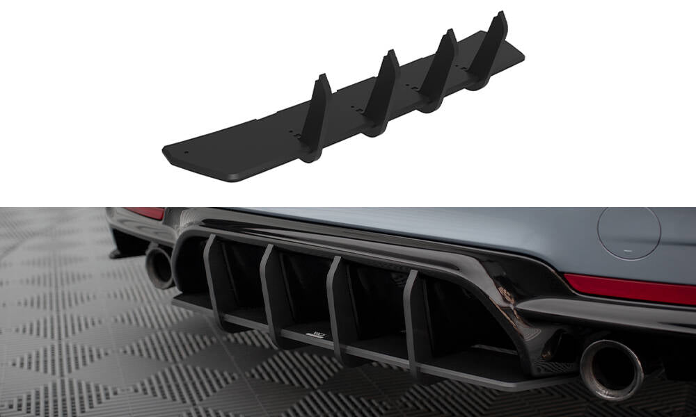 Street Pro Heckschürze V.1 für BMW 4er35 Coupe M-Paket F32