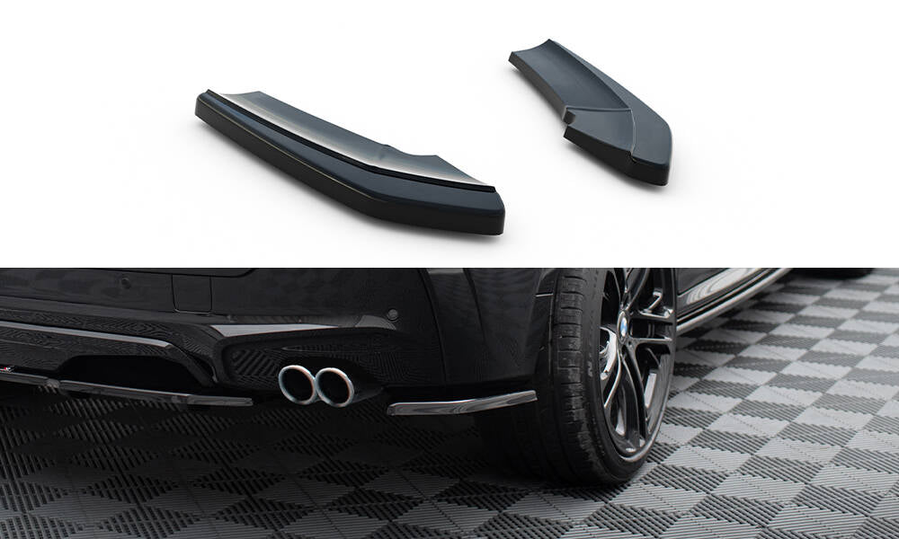 Flaps Heckansatz Diffusor für BMW X4 M Paket