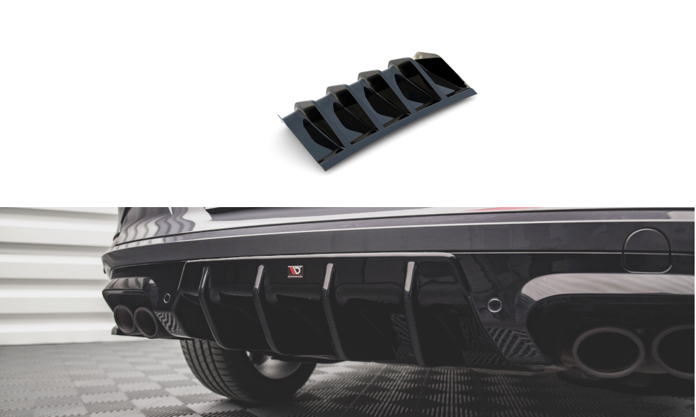 Diffusor V1 Heck Ansatz für Cupra Formentor Mk1 / Mk1 Facelift