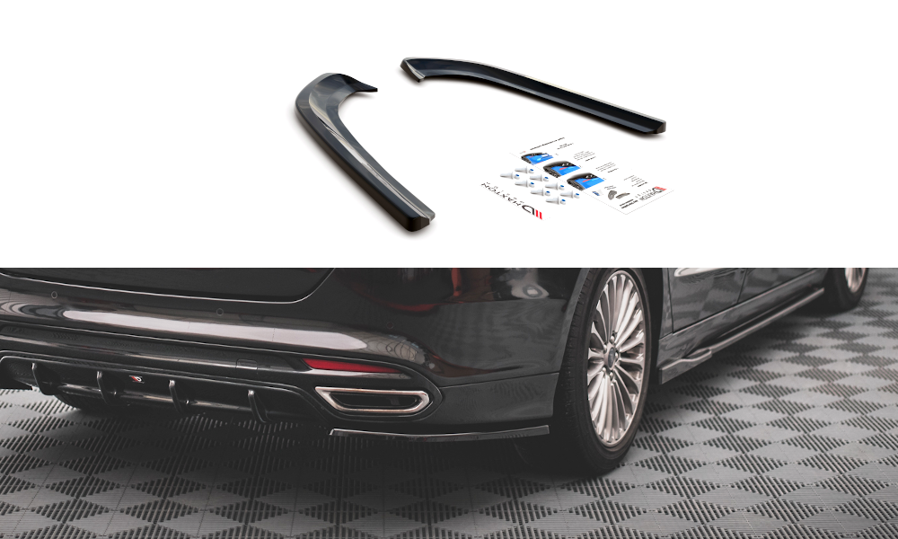 Heck Ansatz Flaps Diffusor für Ford Mondeo Mk5