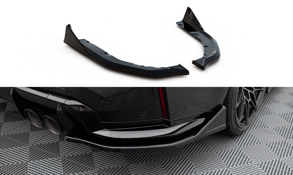 Flaps Heckansatz V3 Diffusor für CSL Look BMW M3 Limousine / Touring G80 / G81