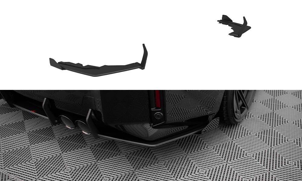 Street Pro Flaps Heckansatz V1 Diffusor + Flaps für BMW M2 G87